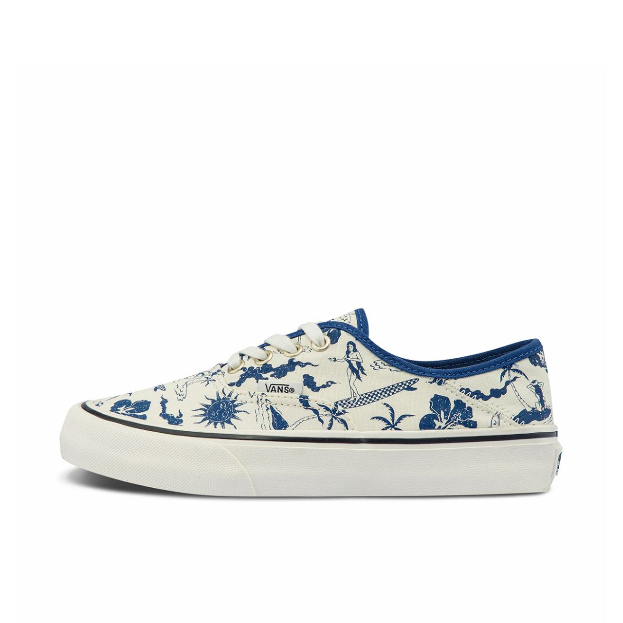 推荐商品：Vans/范斯 Authentic 潮流休闲 轻便舒适 防滑耐磨 百搭运动 复古 板鞋 蓝色/彩色