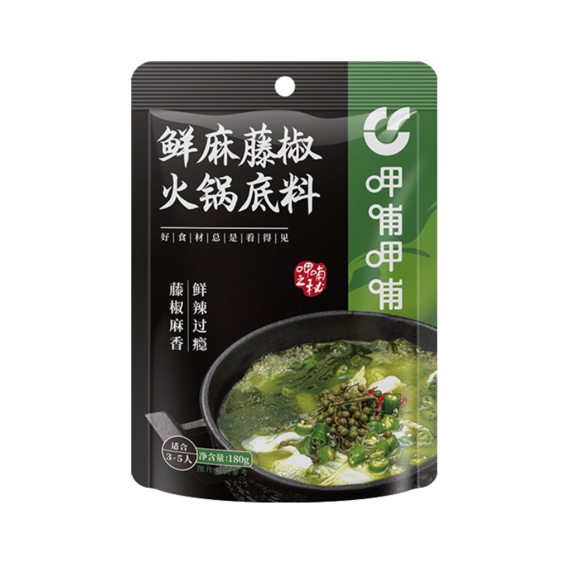 推荐商品：呷哺呷哺 鲜麻藤椒 火锅底料