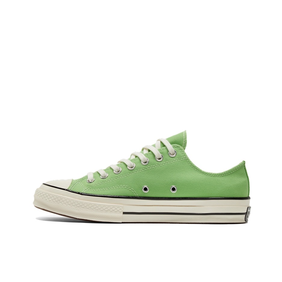 推荐商品：Converse/匡威 1970s 帆布鞋 圆头防滑经典复古轻便时尚拼接百搭 低帮/绿色