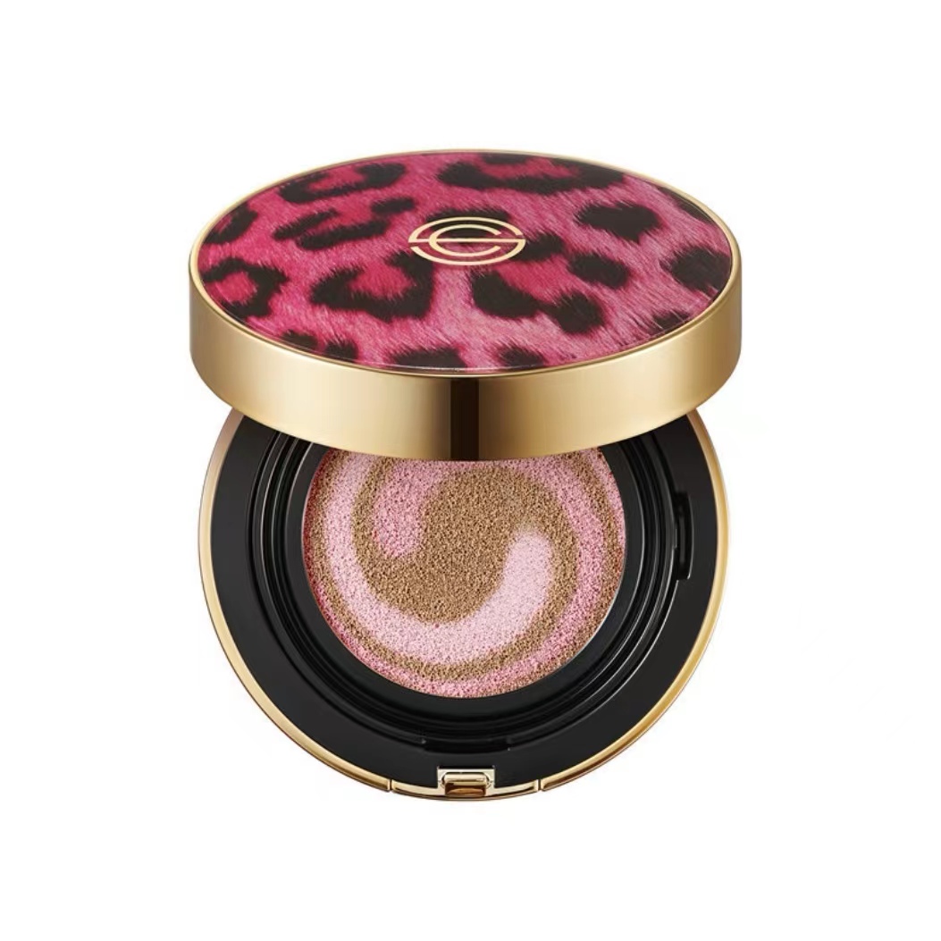 推荐商品：DPC 豹纹限定气垫 光彩美白 15g