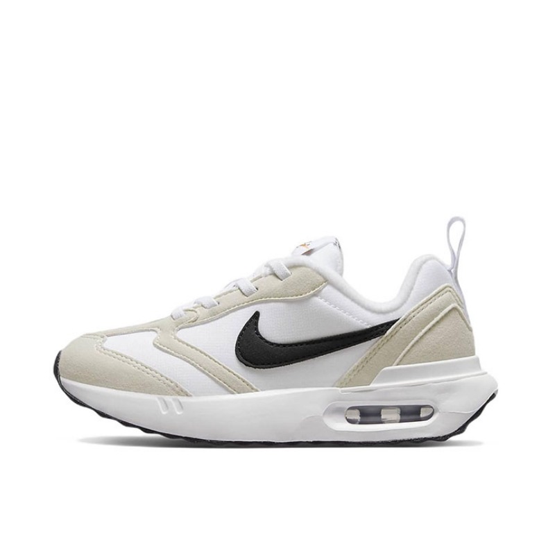 推荐商品：Nike Air Max Dawn 缓震耐磨 舒适透气 轻盈 防滑 休闲 复古 运动鞋儿童 小童/黑色/灰色
