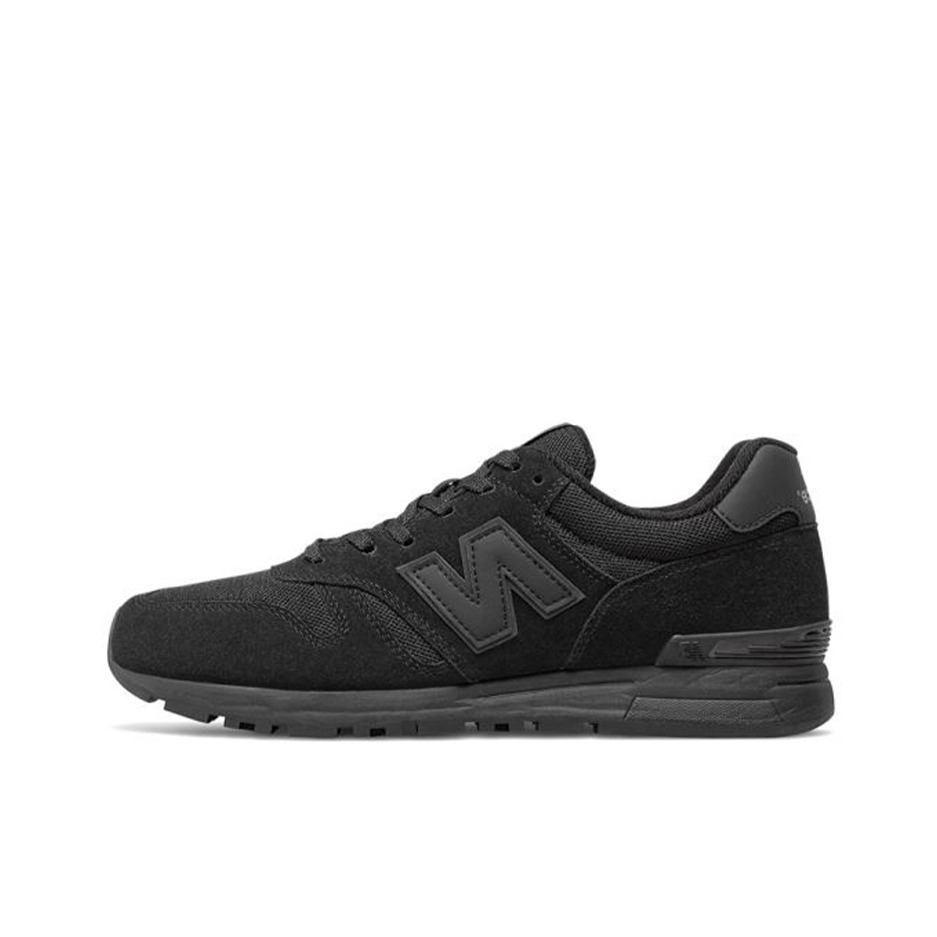 推荐商品：New Balance 565 跑鞋 防滑耐磨复古透气织物运动轻便舒适百搭休闲圆头 纯黑