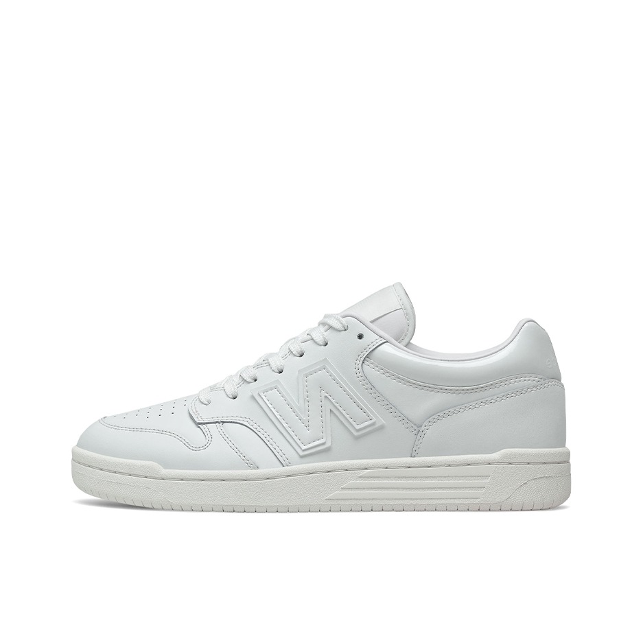 推荐商品：New Balance numeric 480 薄底 减震耐磨 防滑轻便 透气 复古 板鞋 白色