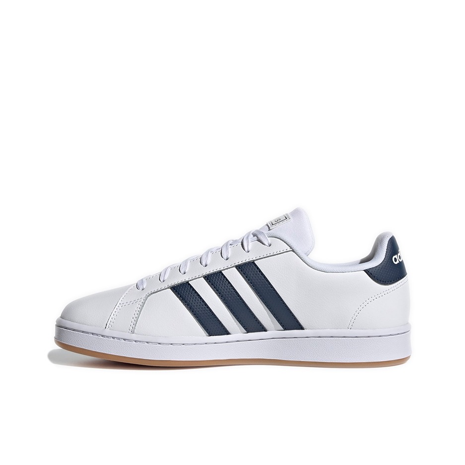 推荐商品：adidas NEO Grand Court 板鞋 防滑耐磨减震透气休闲复古时尚防水轻运动 蓝色/白色