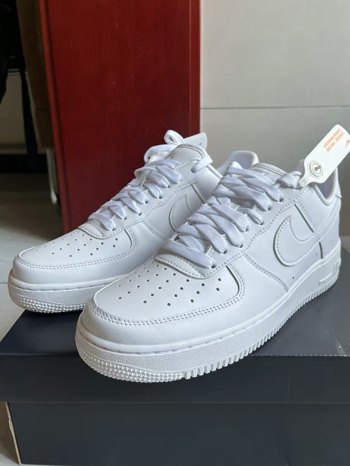 全新的纯白AF1 fresh，究竟有什么不一样？