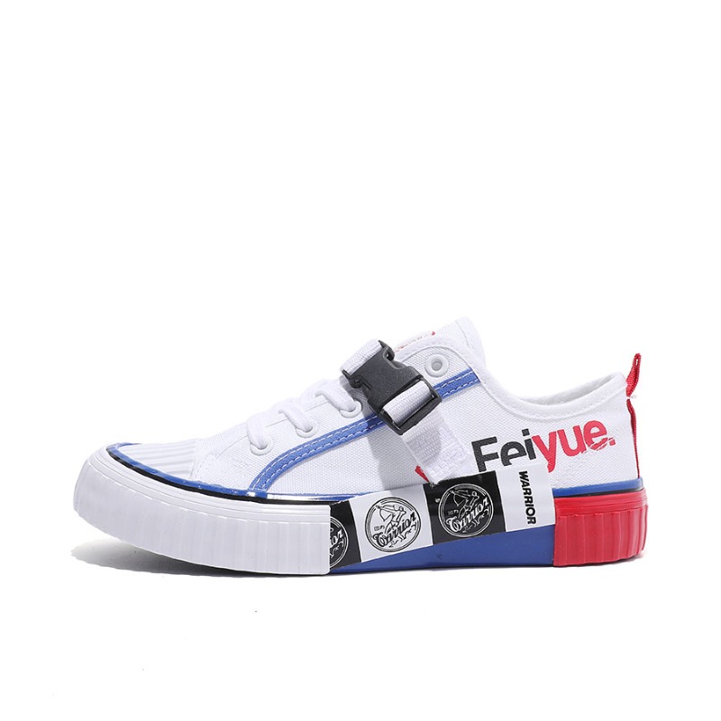 推荐商品：飞跃 X 回力联名 潮流百搭 防滑耐磨 帆布鞋 FXY-112TC 低帮/白黑蓝