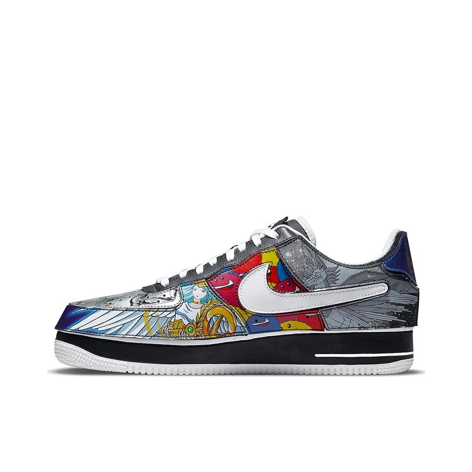 推荐商品：Nike Air Force 1 空军一号 板鞋 轻便舒适百搭耐磨防滑复古 Mighty Swooshers 低帮/可拆卸魔术贴/二次元