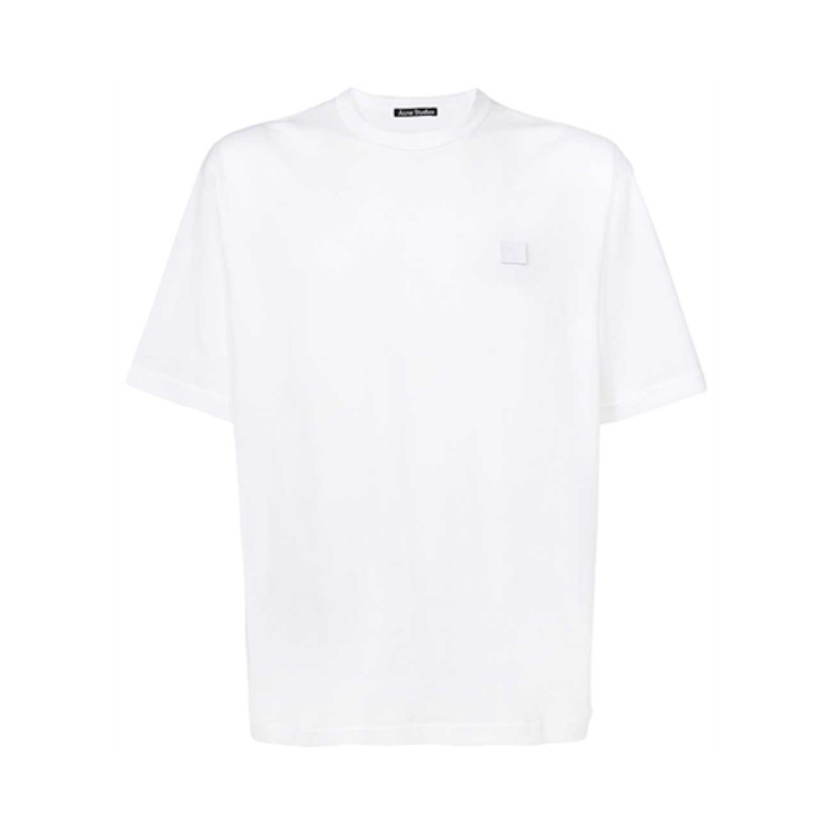 Acne Studios  Face 笑脸贴片徽标饰圆领短袖T恤 男女同款