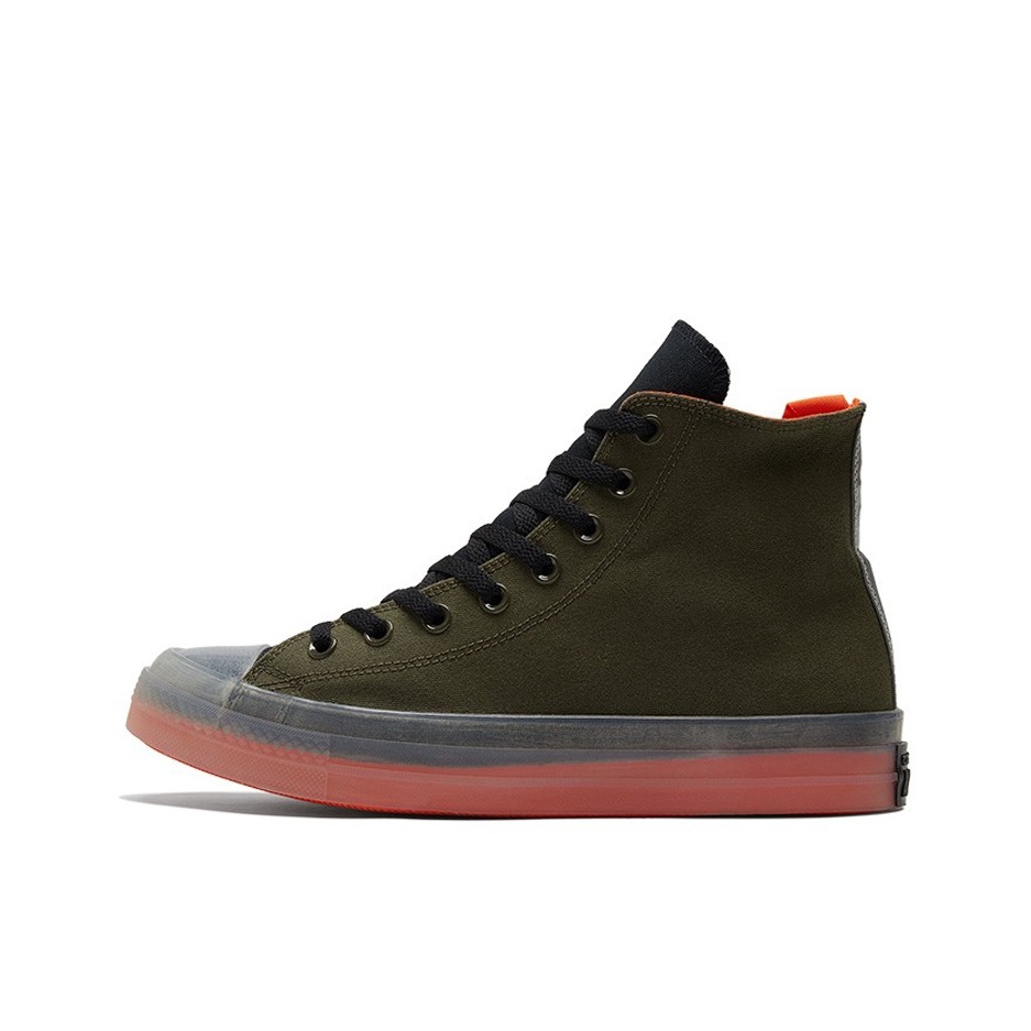 推荐商品：Converse/匡威 1970s 帆布鞋 圆头防滑经典复古轻便时尚拼接百搭 高帮/军绿色