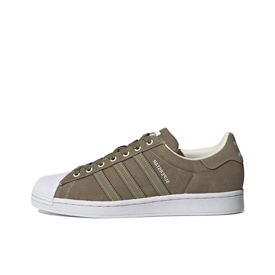 推荐商品：【宋雨琦同款】 adidas Originals Superstar 板鞋 轻便贝壳头薄底舒适百搭耐磨复古 军绿