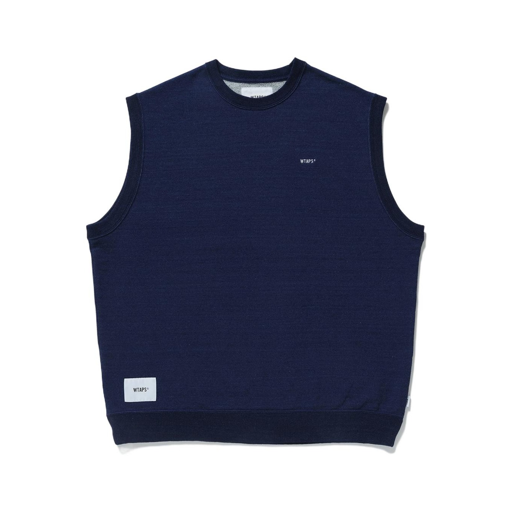 推荐商品：WTAPS 字母针织马甲 男女同款 蓝