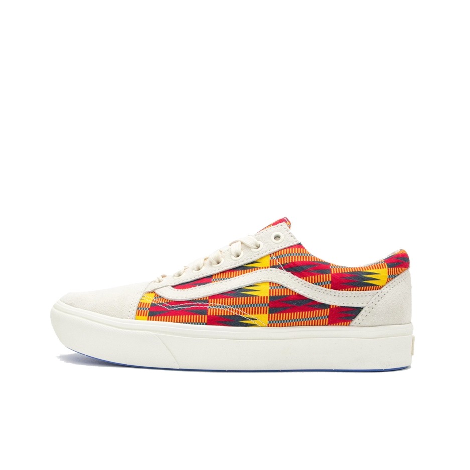 推荐商品：Vans/范斯 Old Skool 滑板鞋 板鞋 轻便防滑复古舒适经典 UNION联名/彩绘红白
