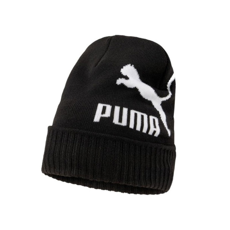 Puma/彪马 经典大LOGO保暖针织冷帽 022849