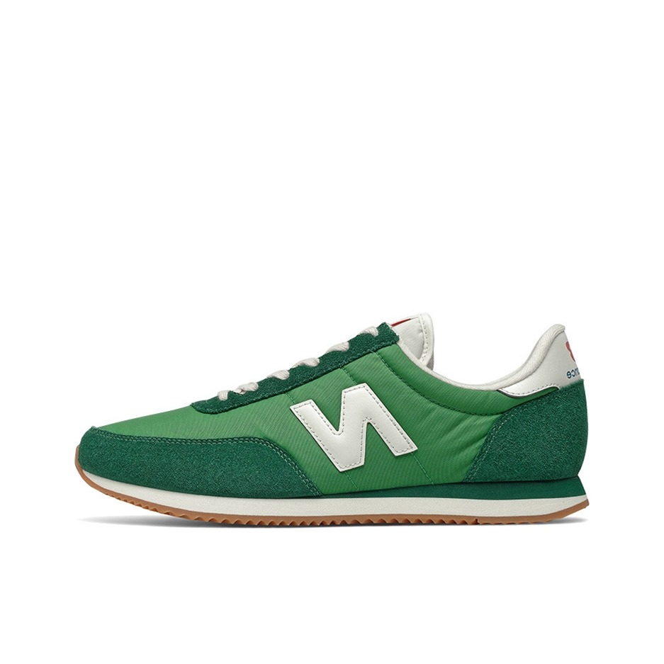 推荐商品：New Balance 720 减震耐磨 轻便舒适 防滑透气 复古运动 低帮 跑鞋 绿色/白色