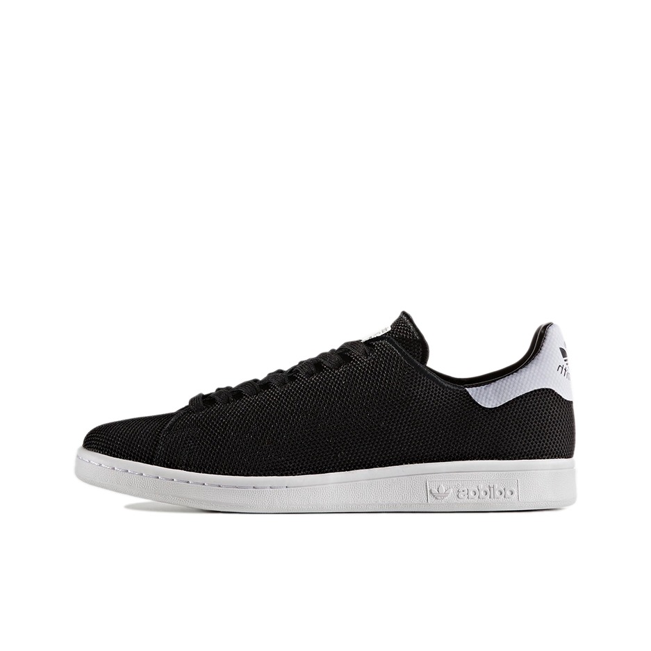 推荐商品：adidas Originals Stan Smith 板鞋 减震透气轻便低帮包裹性 Black White 白黑翻毛皮