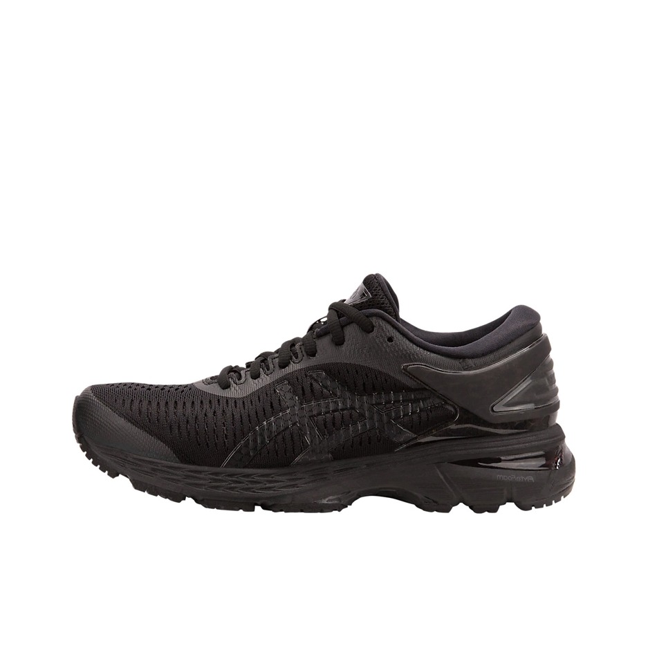 推荐商品：Asics/亚瑟士 Gel-Kayano 25 跑鞋 稳定支撑缓震回弹防滑耐磨轻便透气复古织物 Black 黑武士
