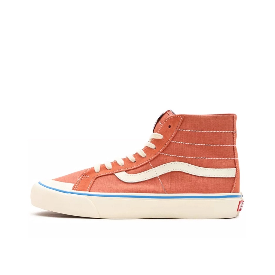 推荐商品：Vans/范斯 SK8-Hi 板鞋 潮流经典拼接复古街头厚底 橘橙色