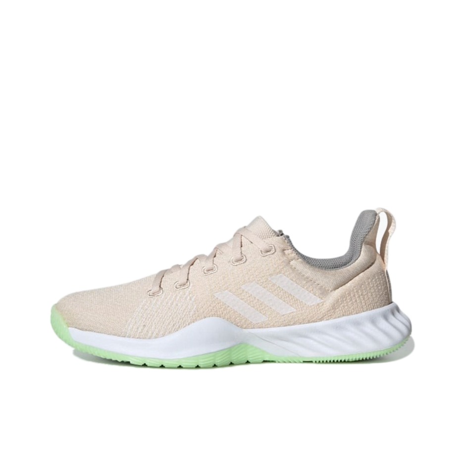 推荐商品：adidas Solar LT Trainer 潮流百搭 轻便 防滑减震 织物 运动休闲 跑鞋 米色/白色