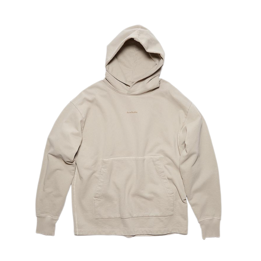 Acne Studios LOGO袋鼠口袋棉质连帽套头长袖卫衣 男女同款