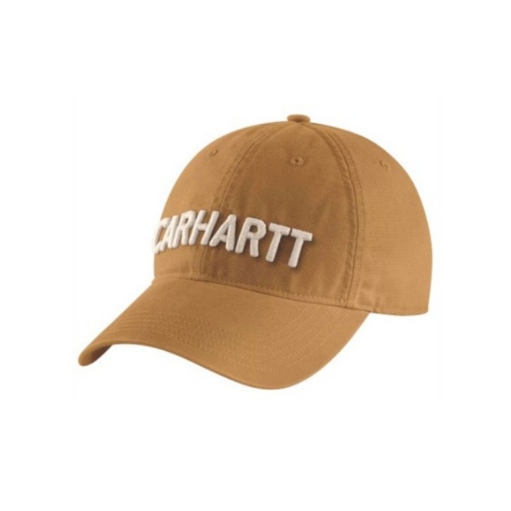 Carhartt/卡哈特 刺绣Logo水洗棒球帽