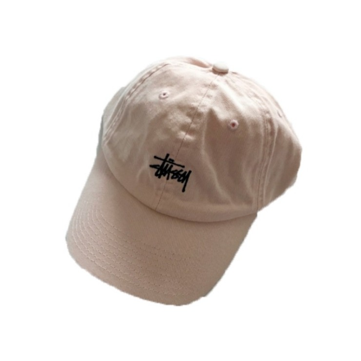 Stussy 经典刺绣logo鸭舌帽 