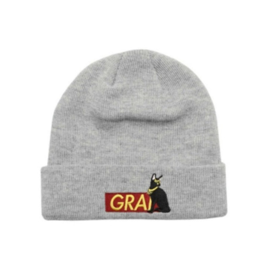 推荐商品：GRAF 原创品牌BOXLOGO经典标识黑猫针织冷帽