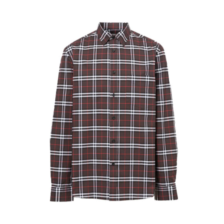 Burberry 博柏利 格纹长袖衬衫 8023465