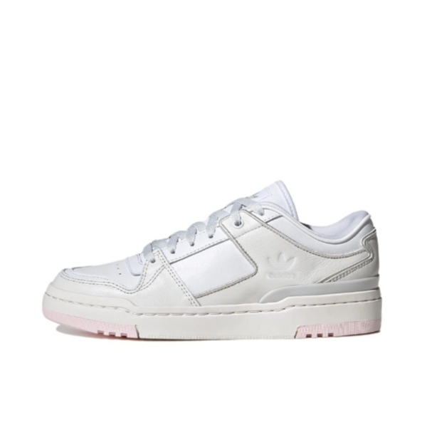 推荐商品：adidas Originals Forum Luxe 板鞋 防滑耐磨轻便透气舒适复古百搭 白色/粉色