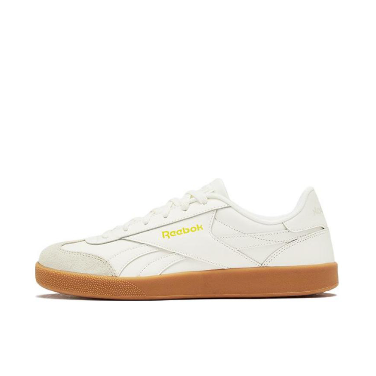 推荐商品：Reebok/锐步 Royal Complete 复古百搭 舒适轻便 时尚休闲 耐磨 板鞋 德训鞋 白色/棕色