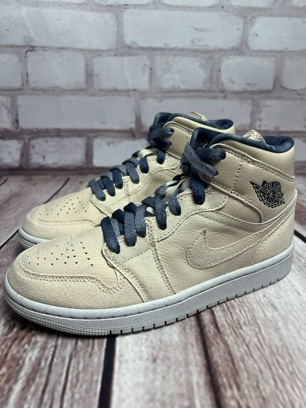 米色配色AJ1你见过吗🥰