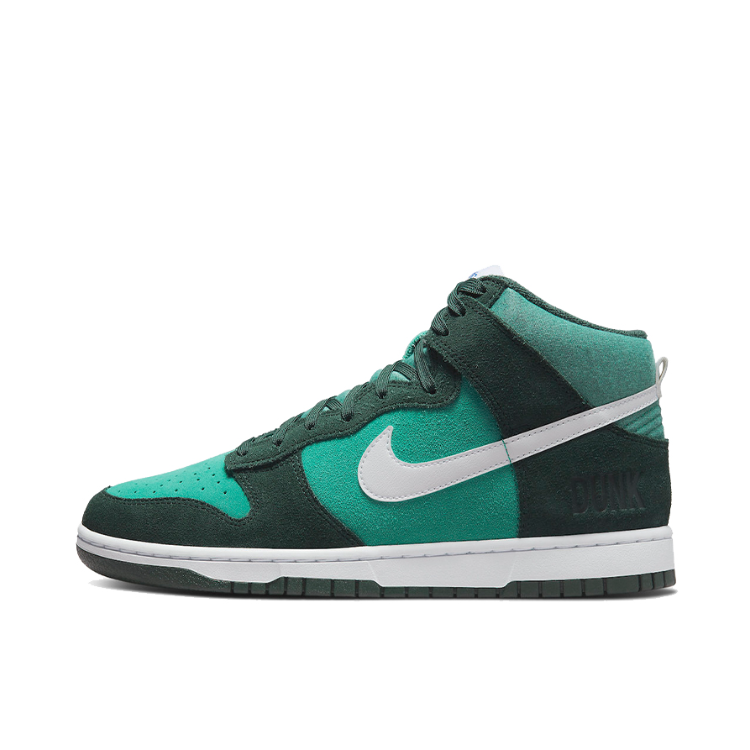 推荐商品：Nike Dunk 板鞋 经典复古百搭 绿色/黑色/白色