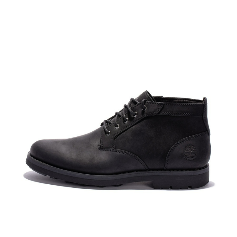 推荐商品：Timberland/添柏岚 Crestfield WP Chukka 透气 耐磨 马丁靴 黑色/灰色