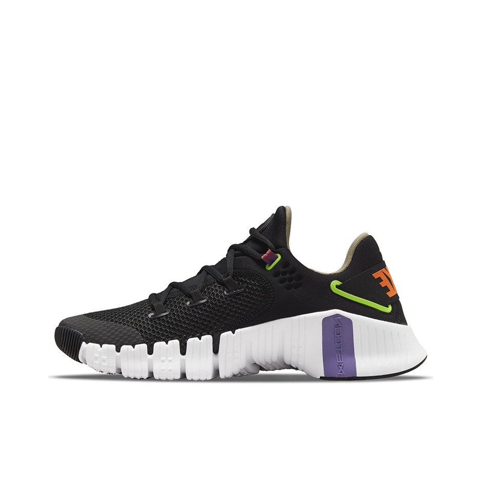 推荐商品：Nike Free Metcon 4 减震回弹 轻便透气 休闲复古 耐磨防滑 综合 训练鞋 黑色/紫色/橙色