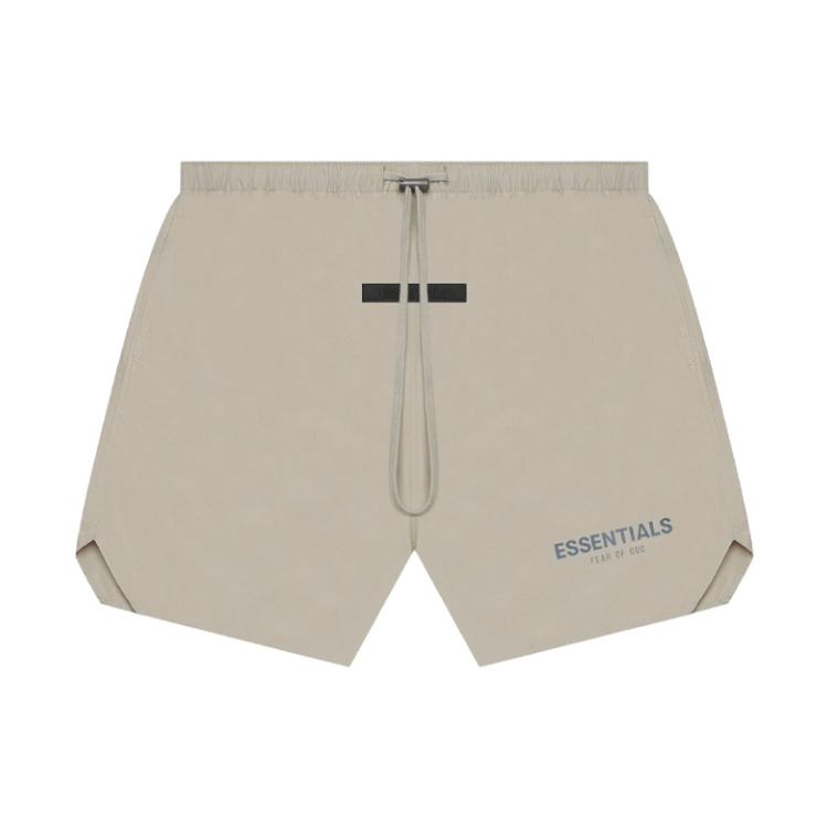 Fear of God 美式副线Essentials / Volley Short字母Logo尼龙纯色抽绳运动休闲短裤