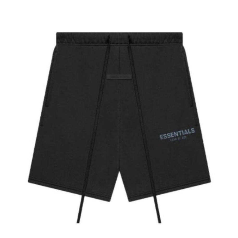 【王楚钦同款】Fear of God Essentials 基础简约抽绳反光运动短裤 男女同款