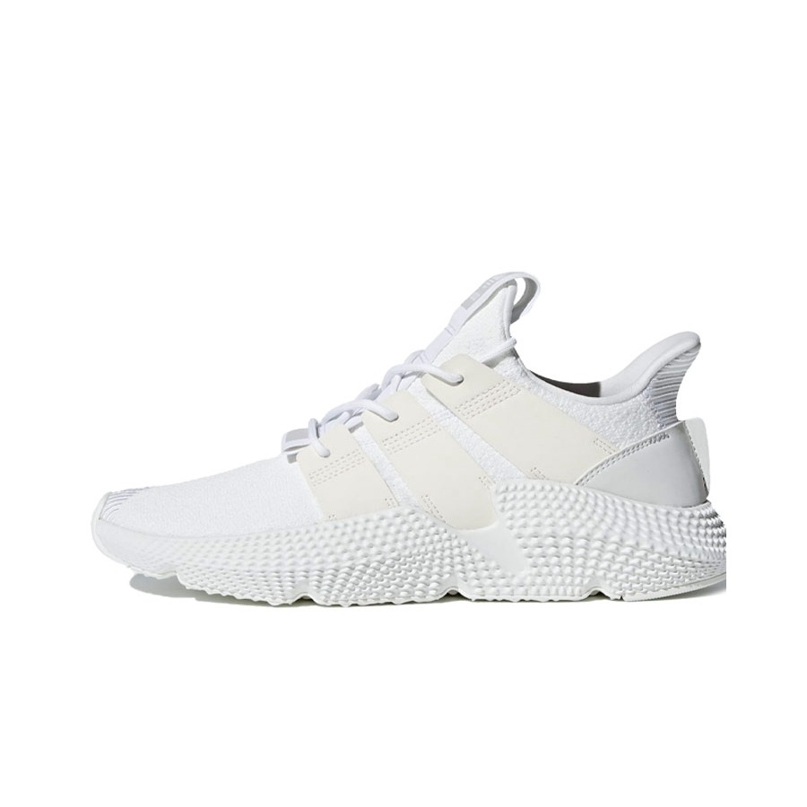 推荐商品：adidas  Prophere  舒适轻便 防滑耐磨 透气 复古简约 时尚潮流 运动休闲鞋 White 白武士