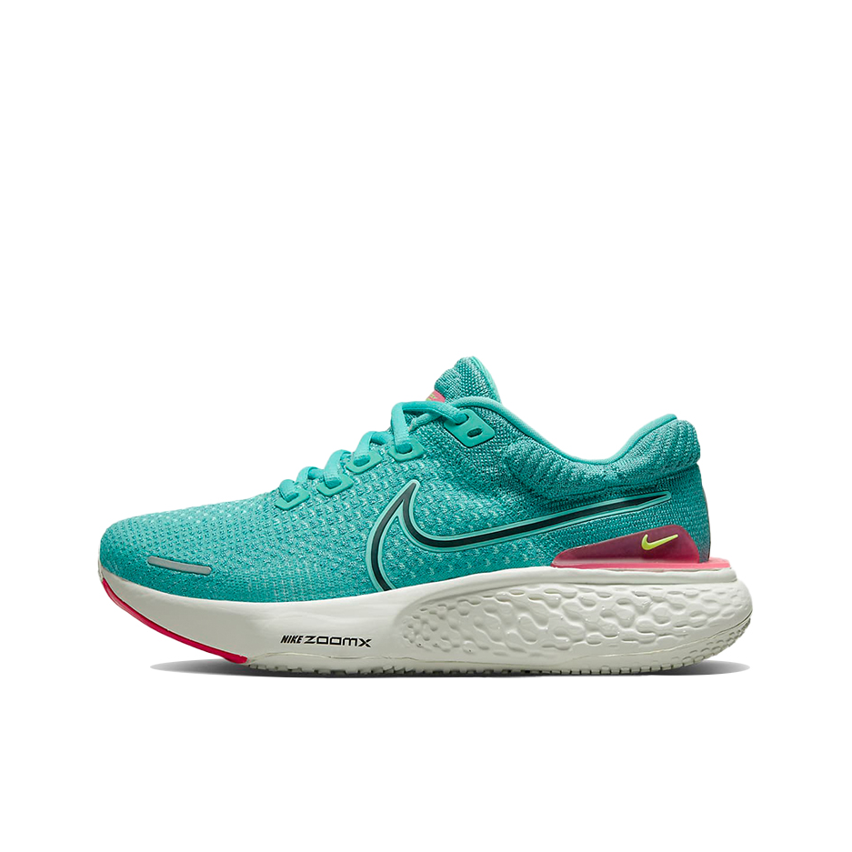 推荐商品：Nike ZoomX Invincible Run FlyKnit 2 跑鞋 防滑耐磨减震轻便织物百搭休闲圆头支撑 女款/绿色/白色