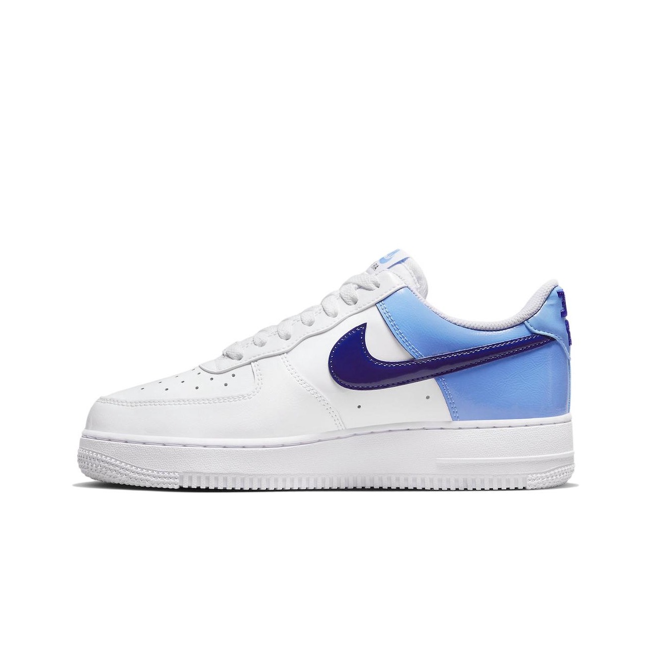 推荐商品：Nike Air Force 1 空军一号 板鞋 轻便舒适百搭耐磨防滑复古 白色/蓝色/紫色