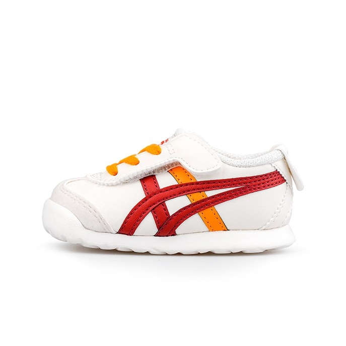 推荐商品：Onitsuka Tiger Mexico 66 轻便 德训鞋 透气 运动鞋儿童 婴童/米白/棕红/黄色
