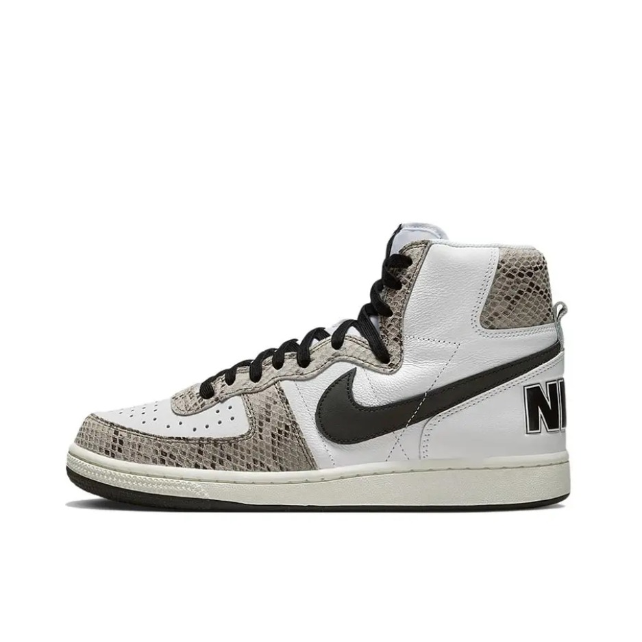推荐商品：Nike Terminator 板鞋 防滑耐磨潮流复古抓地透气缓震休闲 蛇纹/白色/黑色