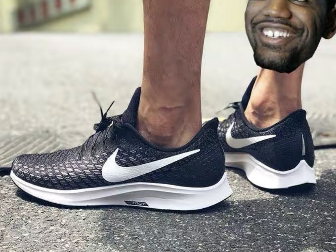 👒👒飞马35代黑白，性价比很高的跑步鞋