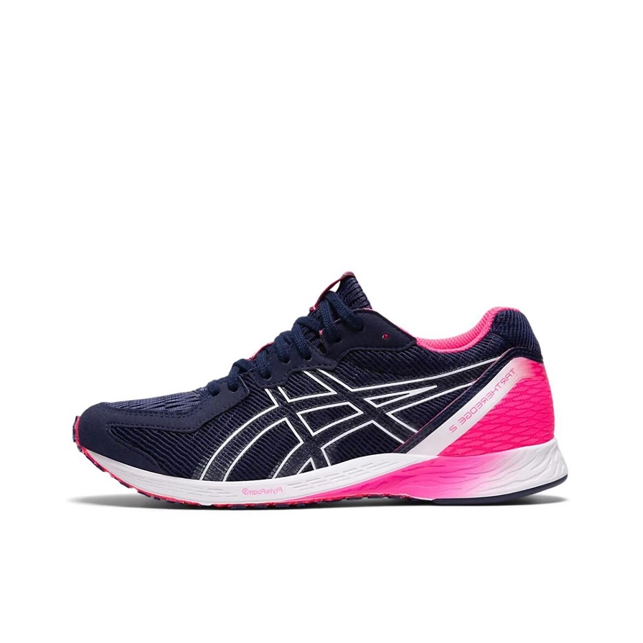 推荐商品：Asics/亚瑟士 Tartheredge 2 跑鞋 防滑耐磨舒适回弹网布透气百搭 女款/黑色/粉红
