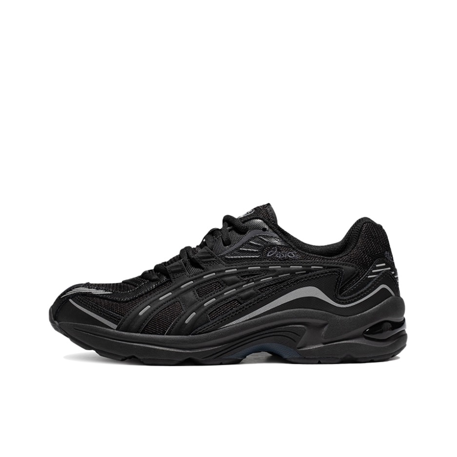 推荐商品：Asics/亚瑟士 Gel-Preleus 复古百搭 防滑耐磨 缓震透气 慢跑 织物 合成革 时尚 跑鞋 黑色/灰色