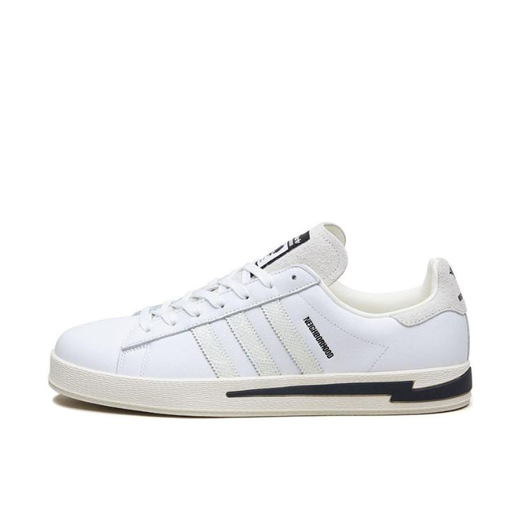 推荐商品：adidas Originals Campus 板鞋 防滑耐磨舒适百搭复古休闲 INVINCIBLE x Neighborhood三方联名/白色