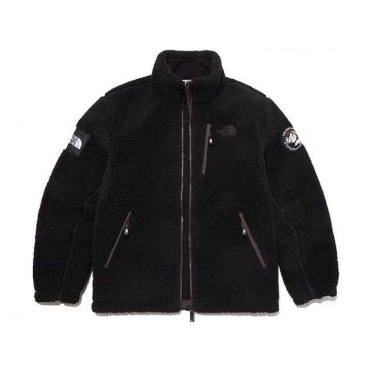The North Face 男女同款保暖摇粒绒外套 夹克NJ4FM02