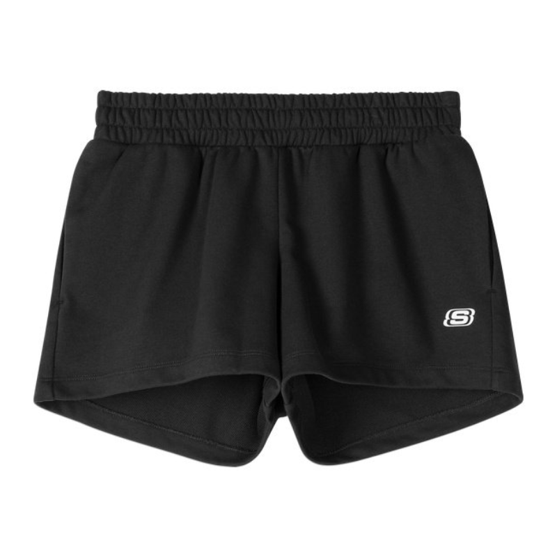 Skechers 女装 透气弹性休闲短裤 L220W023