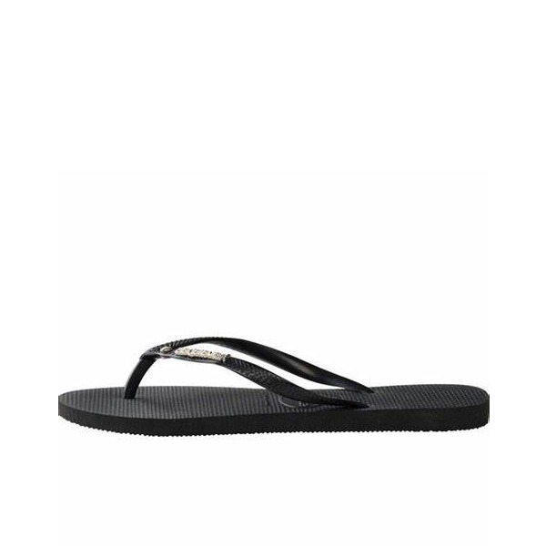 推荐商品：Havaianas Slim 防滑耐磨 舒适轻便 时尚 人字拖 拖鞋 火曜黑