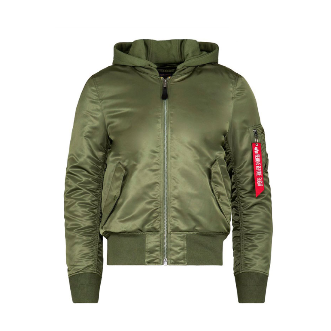 Alpha Industries/阿尔法工业 连帽工装外套夹克 男女同款 MJL49002C1