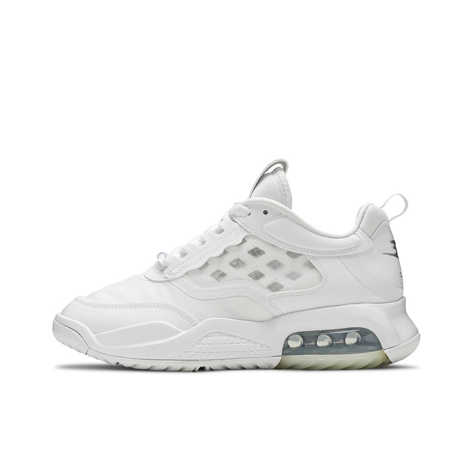 推荐商品：Jordan Air Max 200 跑鞋 缓震实战时尚潮流运动耐磨透气休闲 White 白色