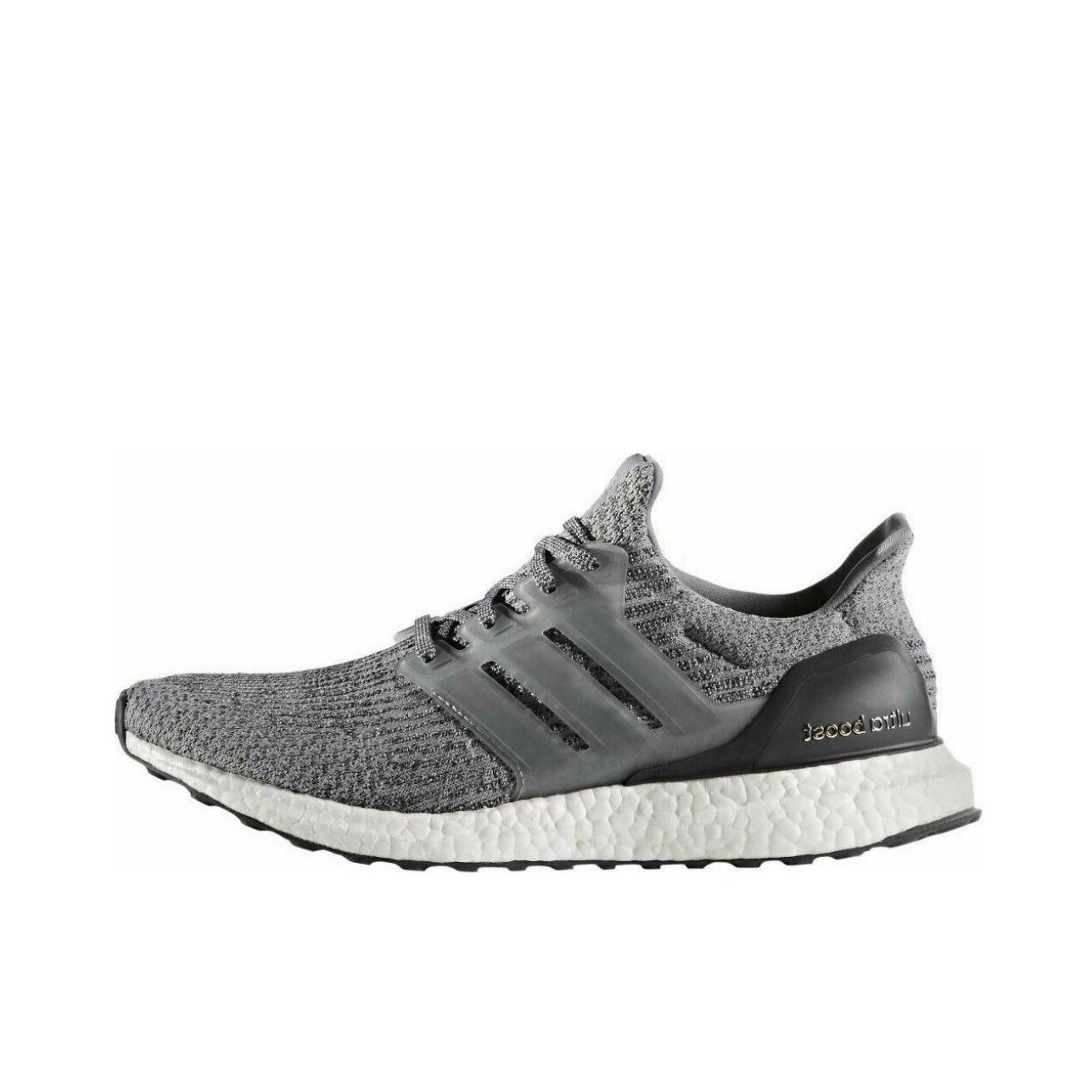 推荐商品：adidas Ultra Boost 3.0 跑鞋 缓震回弹透气防滑轻便耐磨编织马拉松支撑休闲运动圆头 Mystery Grey 浅灰